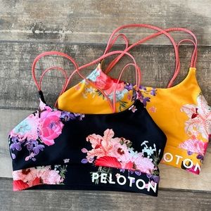 Peloton Strappy Sports Bra, lot of 2!